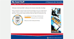Desktop Screenshot of myscoutstuff.org